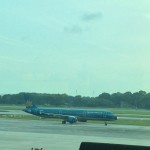 My Vietnam Airlines Flight Arriving