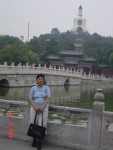 Looking across at the Bai Ta