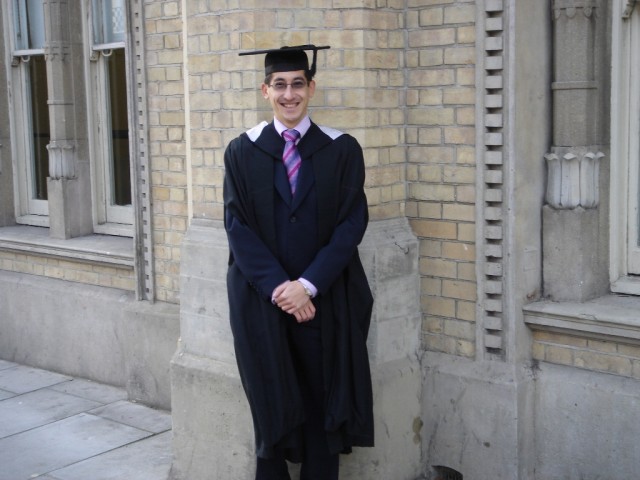 Outside of the Brighton Dome. 
