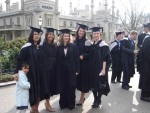 The "ladies" who graduated from the course. 