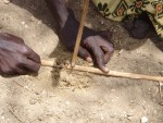 How to make fire from dung!  No joke!