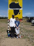Samuel Magur Kiiru provided the necessary 'prove' that we were indeed crossing the Equator.