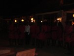 A Masai Tribe dance.