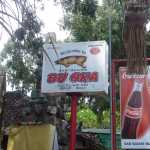 This signs were everywhere - this was the imfamous meal that every tourist has whilst visiting Bali!