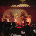 Wide shot of the performance