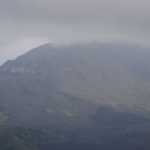 The lava flow seemed to follow a very unusual route.