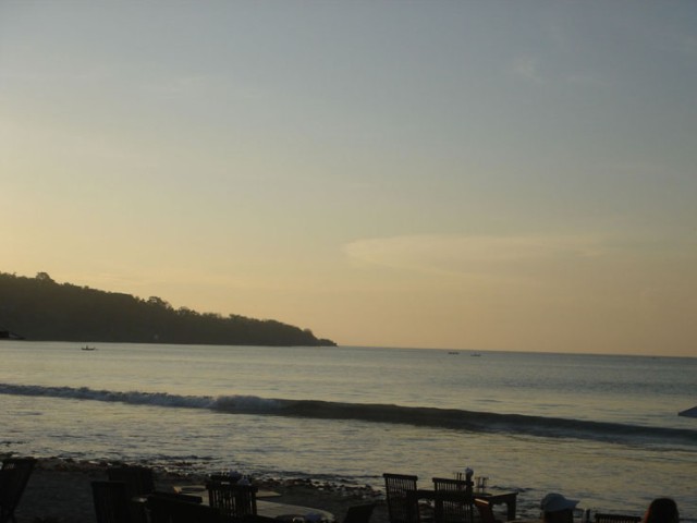 The beautiful landscape scenary at dusk!