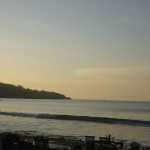 The beautiful landscape scenary at dusk!