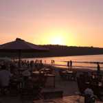 ...the setting sun in all it's glory!