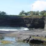 Looking away from the Temple towards the main shoreline.