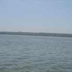 View from the boat towards the Turtle Island coastline