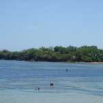 A view towards the right hand side of the beach!
