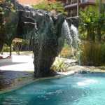 The waterfall feature