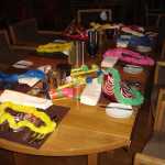 Our Christmas Party table in all its glory!