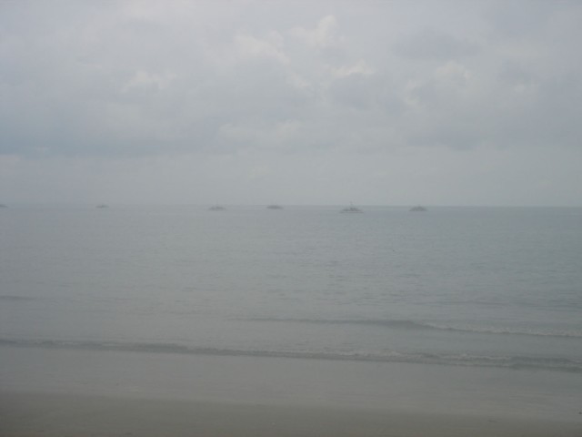 A misty morning across the water!