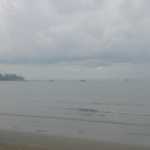 View from the beach across the bay!