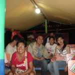 Inside the boat