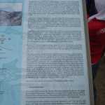 Information board's side verbiage