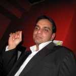 Vikram in thought....hmmmm....food....