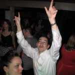 Dancing and looking rather silly in the process...nothing new! Least I stayed upright tonight! Ha!