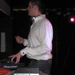 DJ O'C hits the decks...
