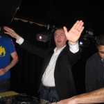 Hold-up...the best DJ of the night is in the house!
