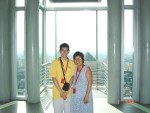 Another photo looking sidewards at the middle of the skybridge...