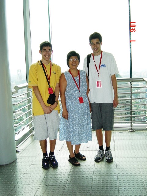 Looking at the other side of the skybridge