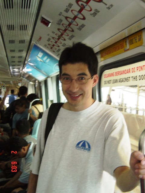 Inside the KL Monorail...