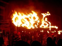 Highlight for Album: Lewes Bonfire Night - 5 November 2002