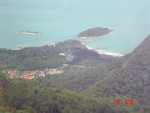 View on the way up - the resort was on the right hand side...