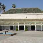 Photo across one of the squares within the palace.