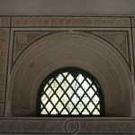 One of the window arches.