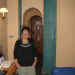 View of our room at the 'Tichka Salam' hotel - very nice building, seemed to be like a palace design!