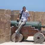 View of the cannons featured along the "Skala de La Ville"