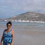 Another photo with the northern hillside backdrop.
