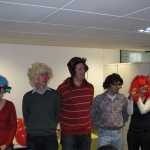 Many colours on show - all natural of course!