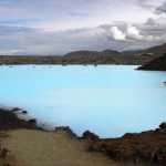 The Blue Lagoon was surrounded by some great Icelandic landscapes.