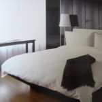 Photo of the 101 Hotel room, where we stayed.  It was a very stylish hotel - very slick!