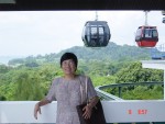 The cable car in Singapore