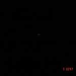 To the naked eye, the Moon appeared to be a deep-red glow!
