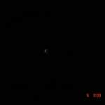 At midnight, the Moon started to move away from "Totality", as the outline reappeared in the night's sky!