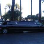 A limo outside!