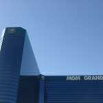 Looking at the back side of the MGM Grand