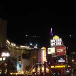 Looking towards the NYNY and the Monty Carlo in the backdrop