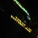 Looking upwards at the MGM Grand Illumination