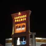 The Caesars Palace signage