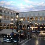 A nice square 'at night'