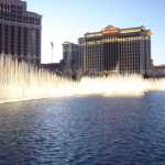 The start of the magical fountain display