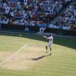 ...it was just each one was met by a powerful Federer return!
